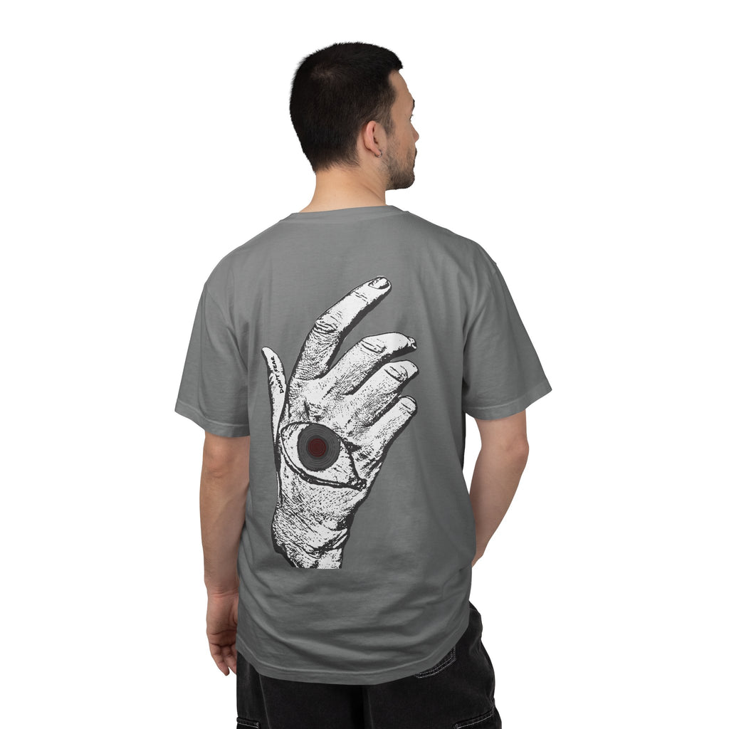 Vibrant Phantom Logo T-shirt | Hand with Eye Back Graphic