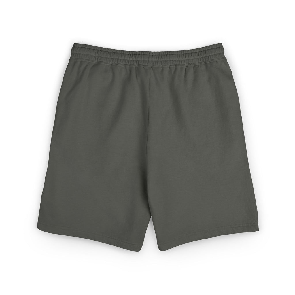 Skull Graphic Sweat Shorts — Lightweight Fleece Lounge Shorts