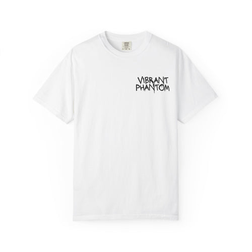 Graphic T‑Shirt — 'Vibrant Phantom' Eye Sketch Back Print