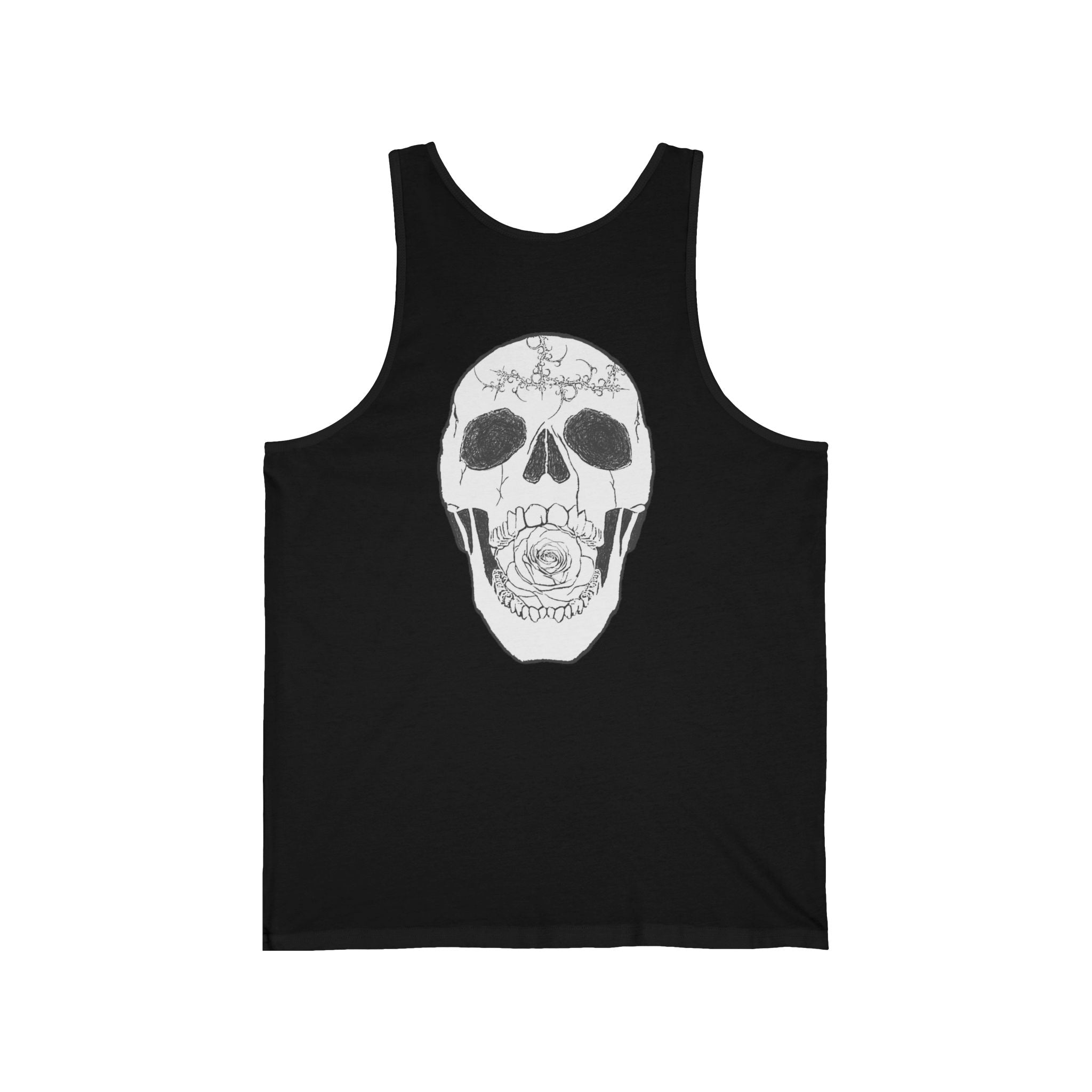 Skull & Rose Tank — Vibrant Phantom Graphic Tank Top