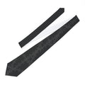 Barbed Wire Pattern Necktie — Dark Gothic Formal Tie