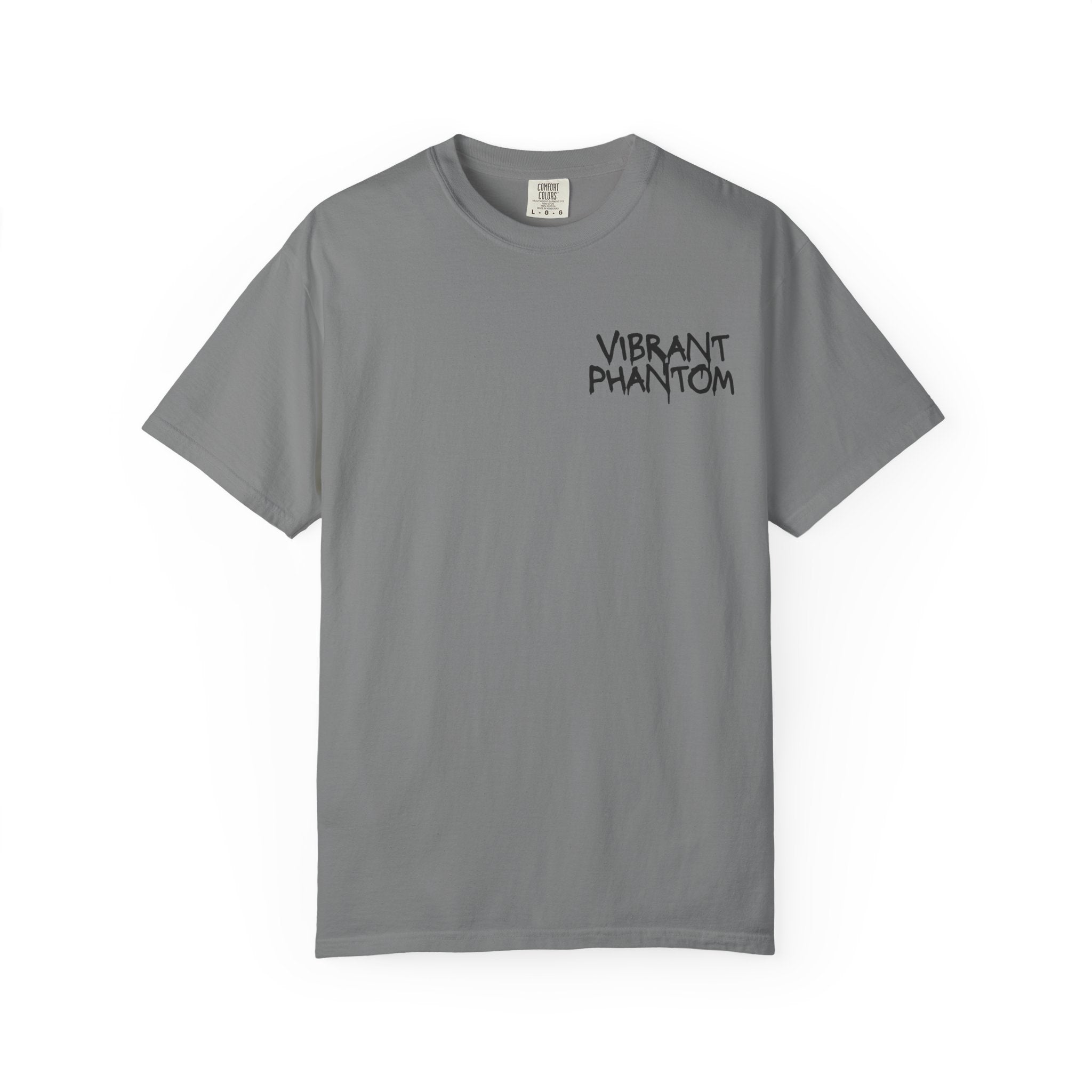 Graphic T‑Shirt — 'Vibrant Phantom' Eye Sketch Back Print